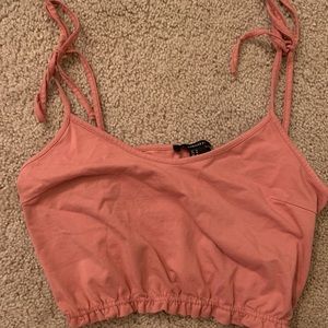 Pink Crop Top